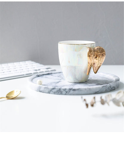 Angel Wings White Coffee/Tea Mug