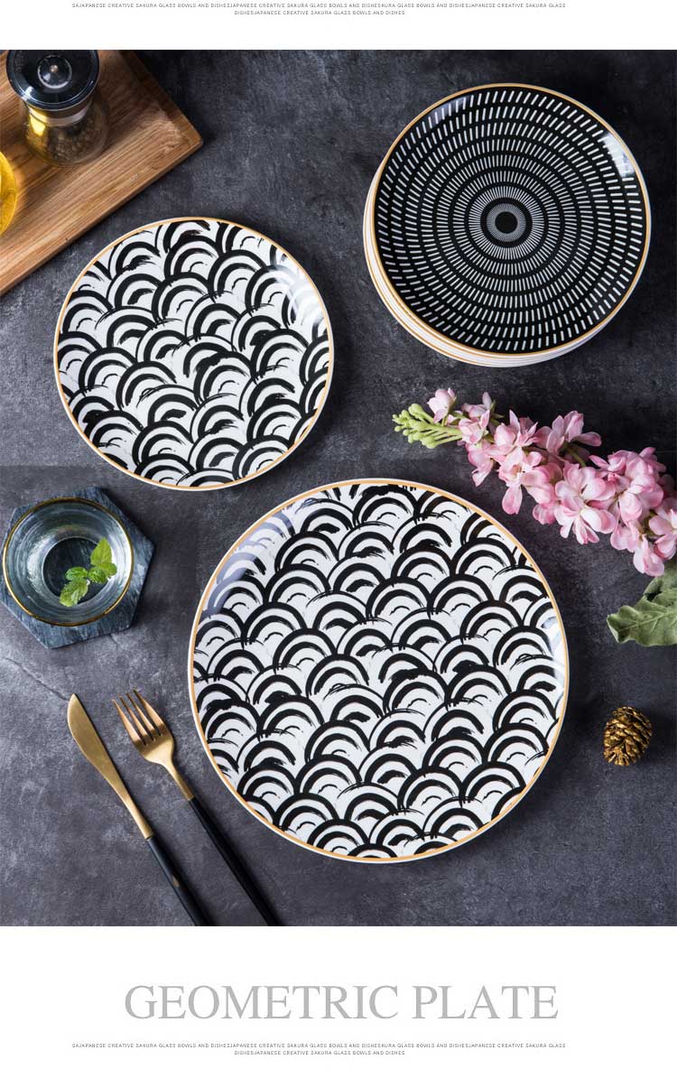 Porcelain Dinnerware Plate